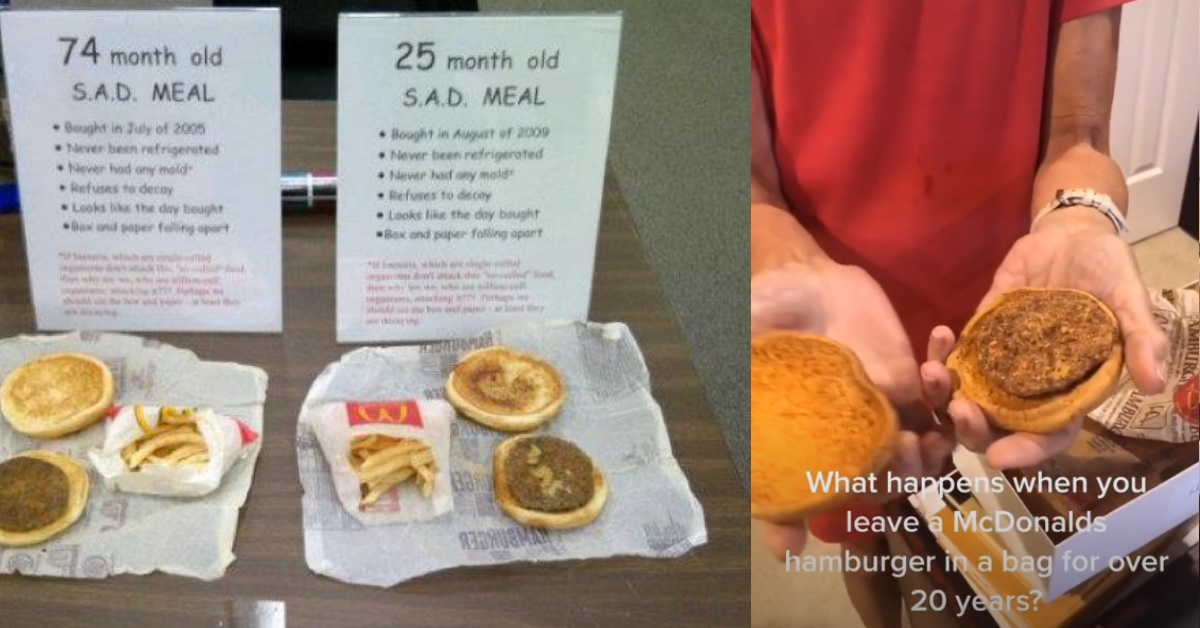 Правда ли, что еда из McDonalds не портится годами? - Проверено.Медиа