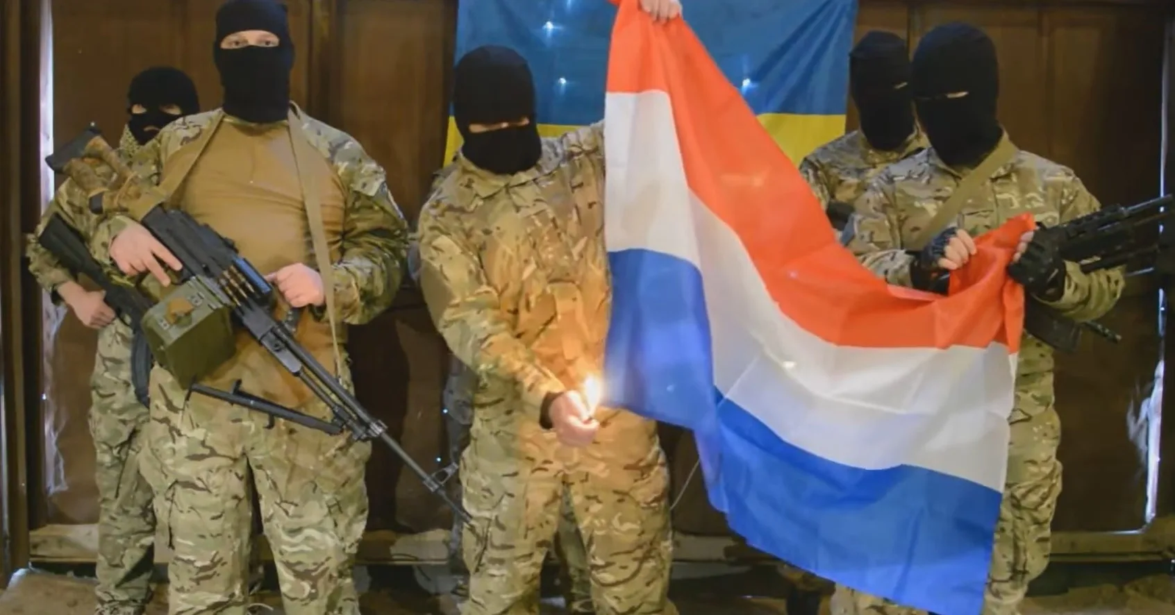 Правда ли, что недавно украинские военные сожгли нидерландский