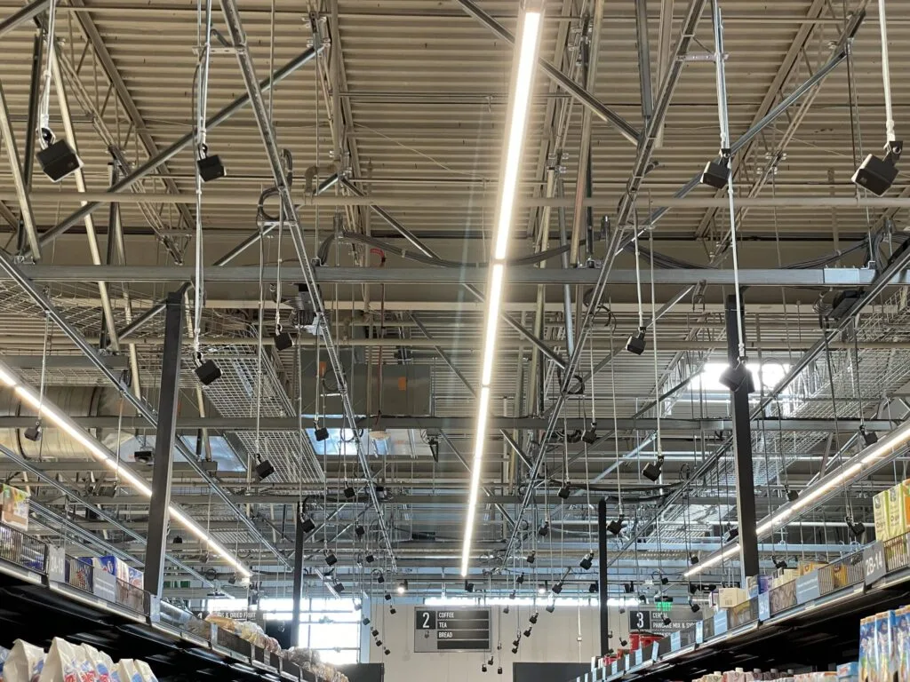 JWO ceiling with cameras